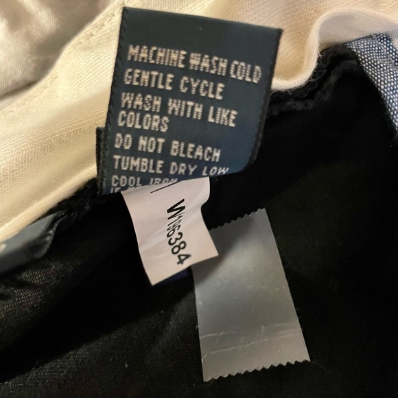 Big Men’s 56B x 30 Black Pants Classic Fit Polo Ralph Lauren Cotton Flat Front - Picture 5 of 5